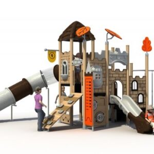 Grand Complexe de Jeu Extérieur Thème Château – King-Citadel M5