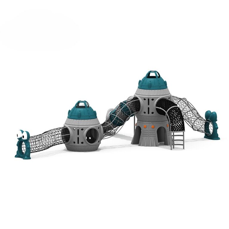 aire de jeux parcours d’agilité spatial – modèle cosmic link alpha