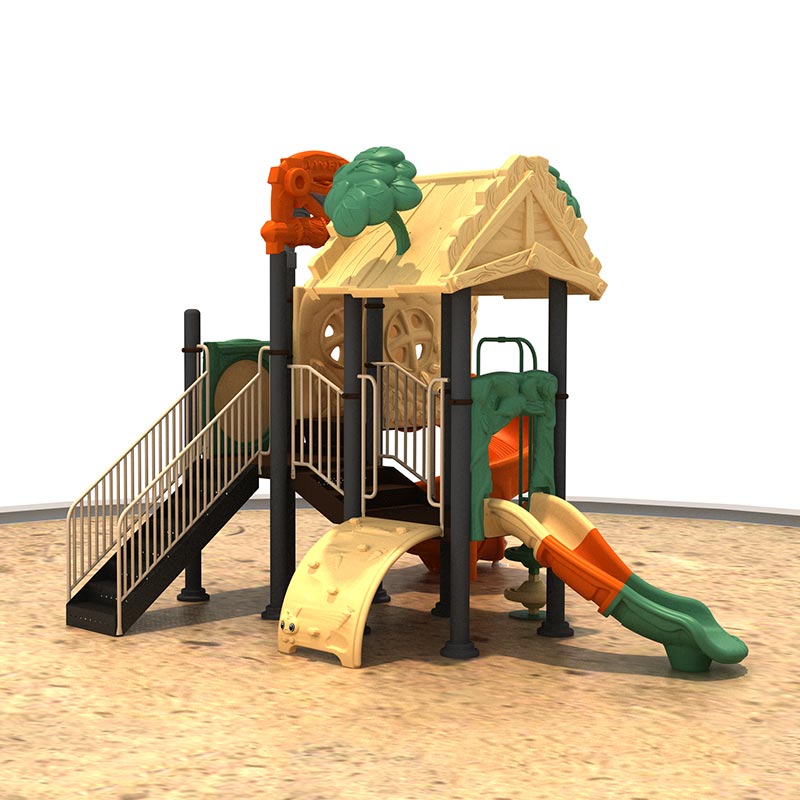 aire de jeux extérieure style cabane – forest cabin c2