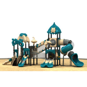 toboggan et balançoire extérieurs pour enfants