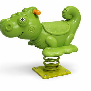 Aménagement aire de jeux Maroc jeu sur ressort thématique dinosaure vert JR-218 Univers Jouet